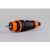 Vidlica spojovacia gumová 16A/250V IP44 P67 SOLIGHT