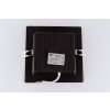 LED panel štvorcový zapustený 12W 4000K čierny Q-59M Qtec