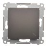 Vypínač č.6 16A Simon54 PREMIUM/NATURE SS piktogram hnedý DW6A.01/46