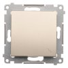 Vypínač č.6 16A Simon54 PREMIUM/NATURE SS piktogram zlatý DW6A.01/44
