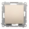 Vypínač č.7 16A Simon54 PREMIUM/NATURE SS piktogram zlatý DW7A.01/44