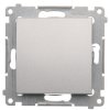 Vypínač č.6 Simon54 PREMIUM/NATURE BS bez piktogramu strieborný DW6.01/x/43