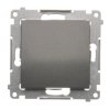 Vypínač č.6 16A Simon54 PREMIUM/NATURE SS bez piktogramu antracit DW6A.01/X/48