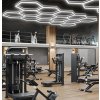 Hexagon LED dizajnové osvetlenie (11x) 460W 6500K PL5117