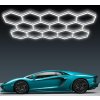 Hexagon LED dizajnové osvetlenie (11x) 460W 6500K PL5117