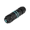Káblová spojka 3x2,5mm IP68 čierna PL9019