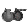 2-zásuvka spojovacia s krytkami 16A/250V IP44 P69 SOLIGHT