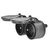2-zásuvka spojovacia s krytkami 16A/250V IP44 P69 SOLIGHT
