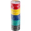 Sada 10ks izolačných pások rôznych farieb 10mx19mm 2173069