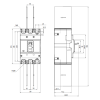Kompaktný istič deón 3P 400V AC 160A AKM1-160