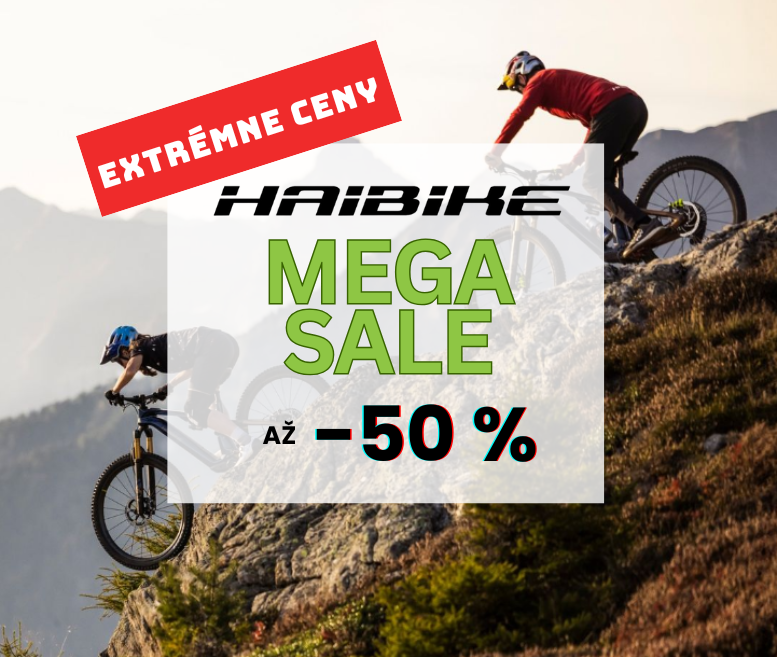 MEGA VÝPREDAJ HAIBIKE