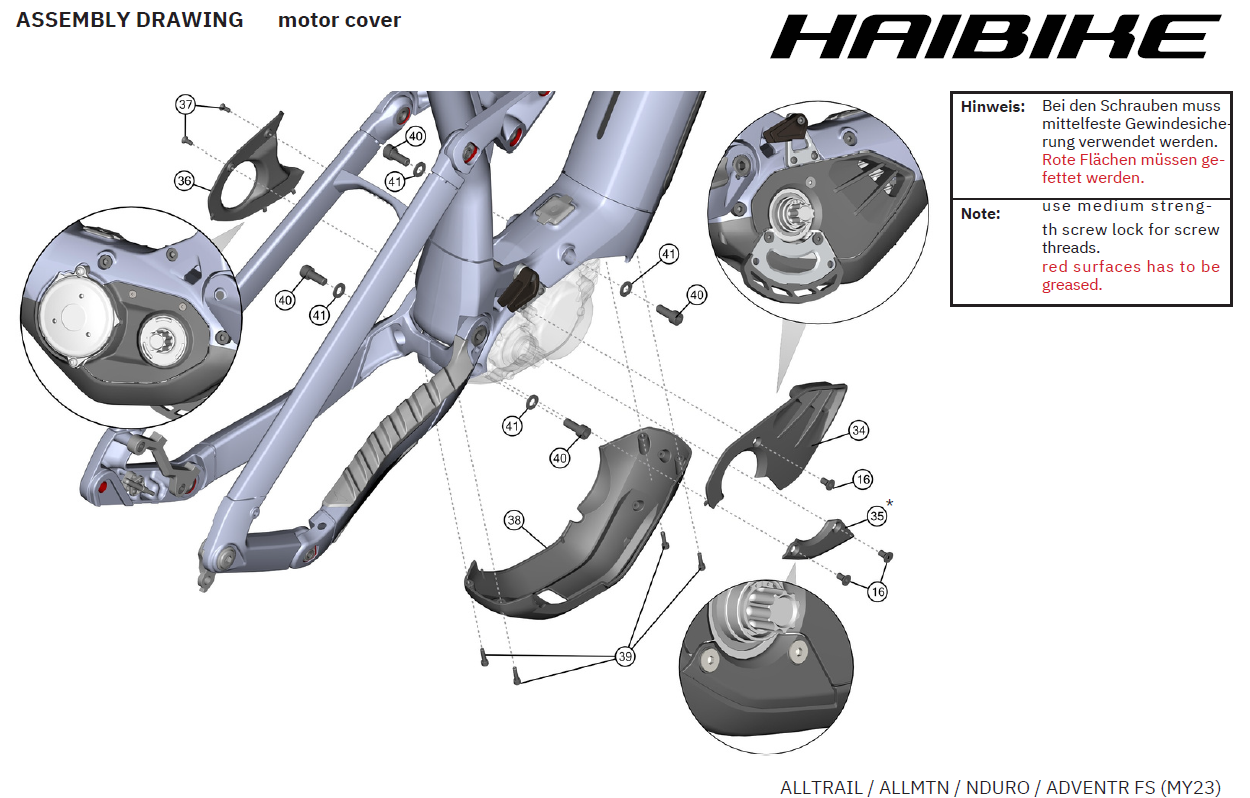 nahradne diely Haibike