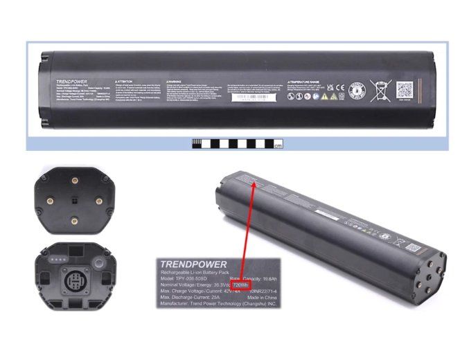 simplo 720W Yamaha bateria