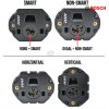 Bosch smartr 750 horizontal and vertical