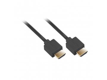 Kabel GoGEN HDMI 1.4 10m pozlacený High speed s ethernetem černý