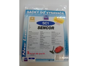 Sáčky do vysavače Jolly SC 1 5ks Sencor, Concept, Philips, Eta, Rohnson, Samsung