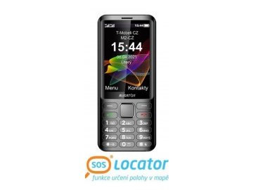 Mobilní telefon Aligator D950 Dual SIM antracit
