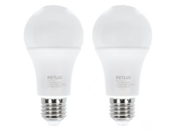 LED žárovka Retlux REL 21 A60 2x12W E27 WW