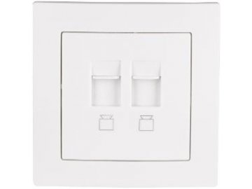 Internetová zásuvka Retlux RSB A88F AMY comp + comp