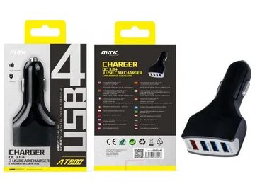 Autonabíječka, /nabíječka do auta/ PLUS 0051542 AT800 4xUSB