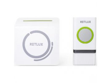 Bezdrátový zvonek Retlux RDB 100 3AAA baterie + bateriové tlačítko