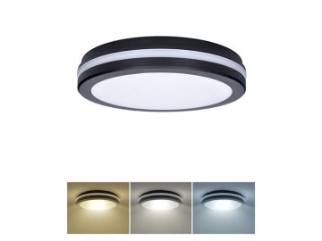LED svítidlo Solight WO820 s nastavitelným výkonem a teplotou světla, 18/22/26W, max. 2210lm, 3CCT, IP65, 30cm