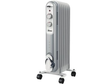 Elektrický olejový radiátor Ardes 4R07S 7 žeber 1500 W pojezdová kolečka