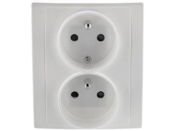 Dvojzásuvka Retlux RSB A11F Amy