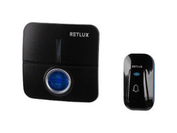 Bezdrátový zvonek Retlux RDB 106 zvonek 230V+bat.tlačítko