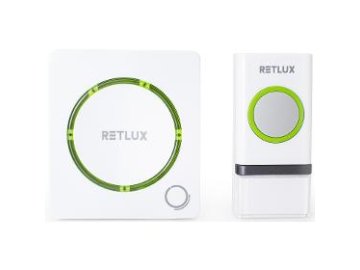Bezdrátový zvonek Retlux RDB 110 zvonek 230V+bat.tlačítko