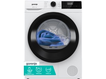 Kondenzační sušička prádla Gorenje D2HNE9C s tepelným čerpadlem 9kg