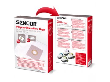 Sáčky do vysavače Sencor SVC 65 5ks + 2x mikrofiltr Boffin
