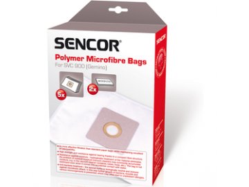 Sáčky do vysavače Sencor SVC 900 DVA v JEDNOM 5ks + mikrofiltr