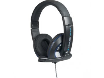 Uzavřená sluchátka s mikrofonem Sencor SEP 629