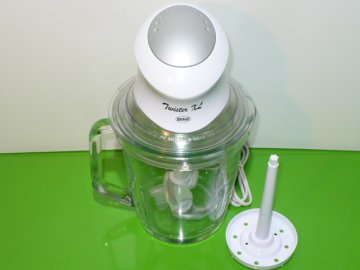Sekáček potravin /chopper/ Bravo B-4341 Twister XL skleněná nádoba 1,7l 400W