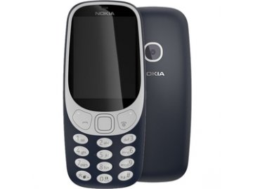Tlačítkový mobil Nokia 3310 DS Blue