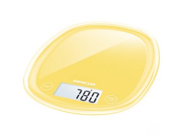 Kuchyňská váha Sencor SKS 36YL žlutá 5 kg