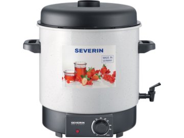 Zavařovací hrnec Severin EA 3653 bílý 29 litrů vypouštění, termostat