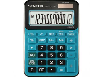 Stolní kalkulačka Sencor SEC 372T/BU pro prodejny, kanceláře