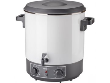 Zavařovací hrnec Sencor SPP 2100WH 27 litrů vypouštění, termostat, časovač