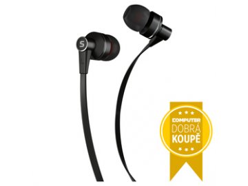 Sluchátka s mikrofonem Sencor SEP 300 MIC Black MET