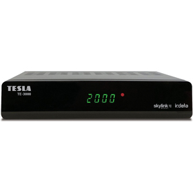 Satelitní přijímač Tesla TE 3000 DVB-S2 IRDETO USB PVR Skylink