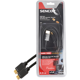 Kabel HDMI Sencor SAV 166-025 M-M 2,5m 1.4