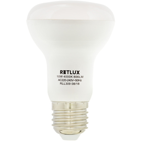 LED žárovka Retlux RLL 309 R63 E27 Spot 10W CW