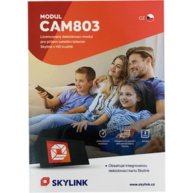 Dekódovací modul /dekodér/ s kartou Skylink Nagra CAM803 + Přeregistrace staré karty ZDARMA