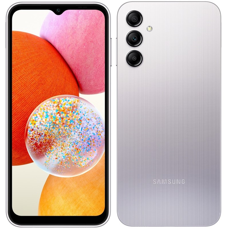 Mobilní telefon Samsung Galaxy A14 4 GB / 64 GB - stříbrný