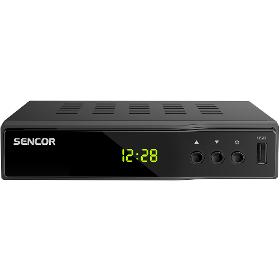 Set Top Box /DVB-T/T2 přijímač/ Sencor SDB 5006T H.265 HEVC REC USB