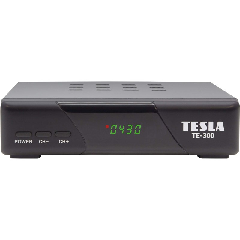 Set Top Box /DVB-T/T2 přijímač/ Tesla TE-300 REC USB
