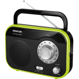 Radiopřijímač Sencor SRD 210 BGN zelený