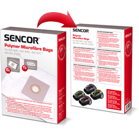 Sáčky do vysavače Sencor SVC 8 Tizio 5ks + 1 mikrofiltr